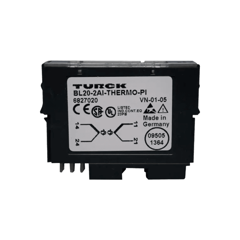 Módulo de Expansión para PLC, 2 Entradas Analógicas de Termopar - BL20 Turck - BL20-2AI-THERMO-PI - 6827020 