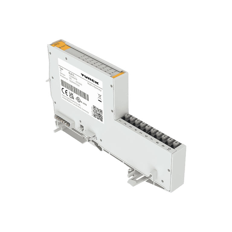 Módulo de Expansión para PLC BL20, 4 canales IO-Link Master, 16 bytes de datos E/S 4 canales digitales configurables PNP, diagnóstico por canal, 0.5 A - Turck BL20-E-4IOL  - M6827385