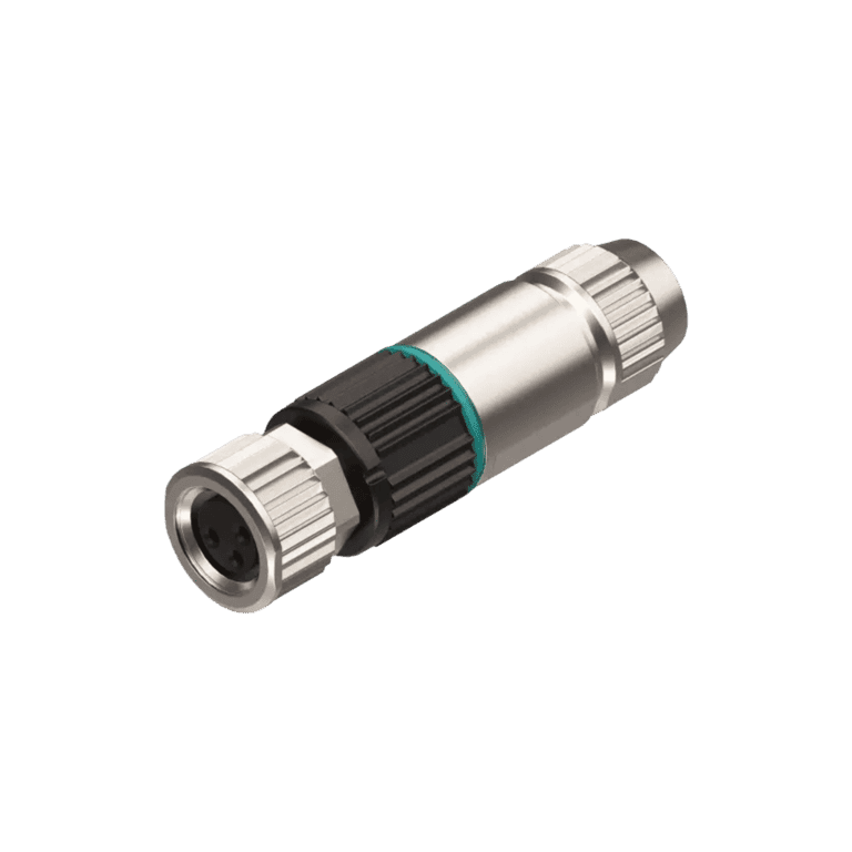 Conector Armable M8, 4 Pines M8 Hembra Recto PG7 a Presión Plástico - Turck B 5136-0  - U6578