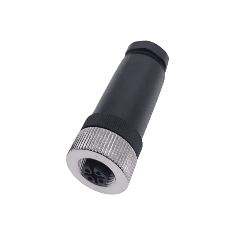 Conector Armable M8, 4 Pines Hembra Recto PG7 Atornillable Plástico - Turck B 5143-0 - U0879-55