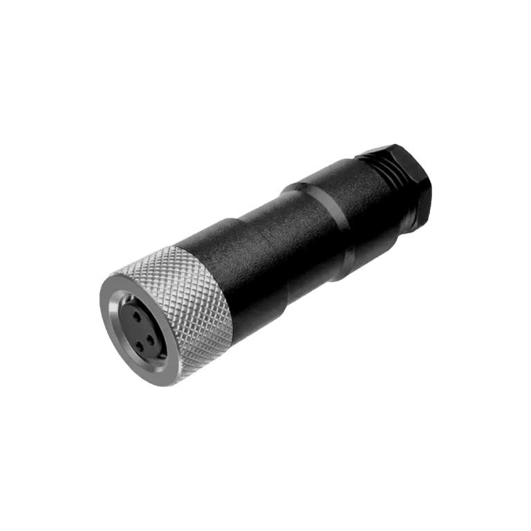 Conector Armable M8, 3 Pines Hembra Recto PG7 Soldable Plastico - Turck B 5131-0 - U6500