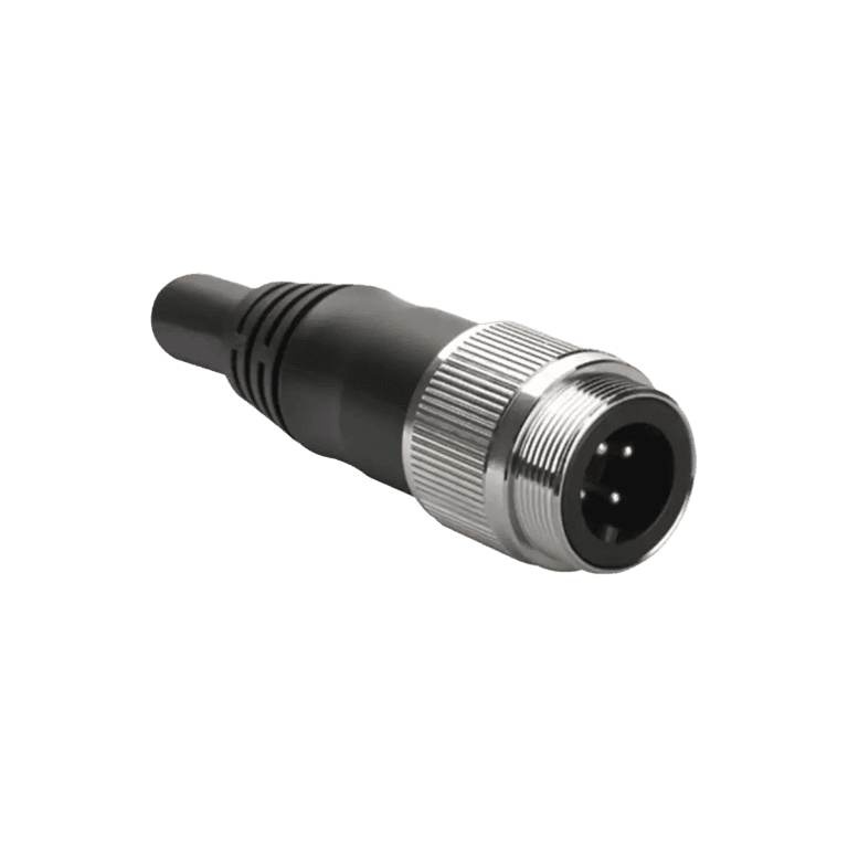 Conector Armable M12, 3 Pines 1 3/8" Macho Recto PG29 Atornillable Plástico  - Turck GSDM 30-0 - U2-14824