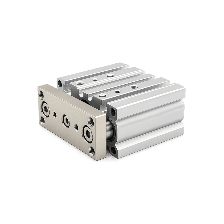 Cilindro Neumático Lineal Guiado ø 40 mm x 25 mm, RC 1/8", Doble Efecto, Amortiguación Neumatica - SMC MGPM40-25Z - 186115  