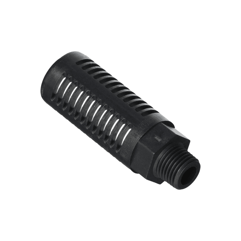 Silenciador Neumático RC 1/4" Macho, Cuerpo de Plástico Absorción Plástico Sinterizado, 35 dB, 1.0 MPa - SMC AN202-02 - 000304