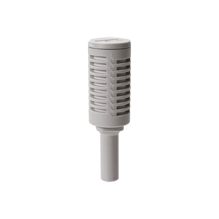 Silenciador Neumático Racor 8 mm Macho, Cuerpo de Plástico Absorción Plástico Sinterizado, 40 dB, 1.0 MPa - SMC ANA1-C08 - 048345