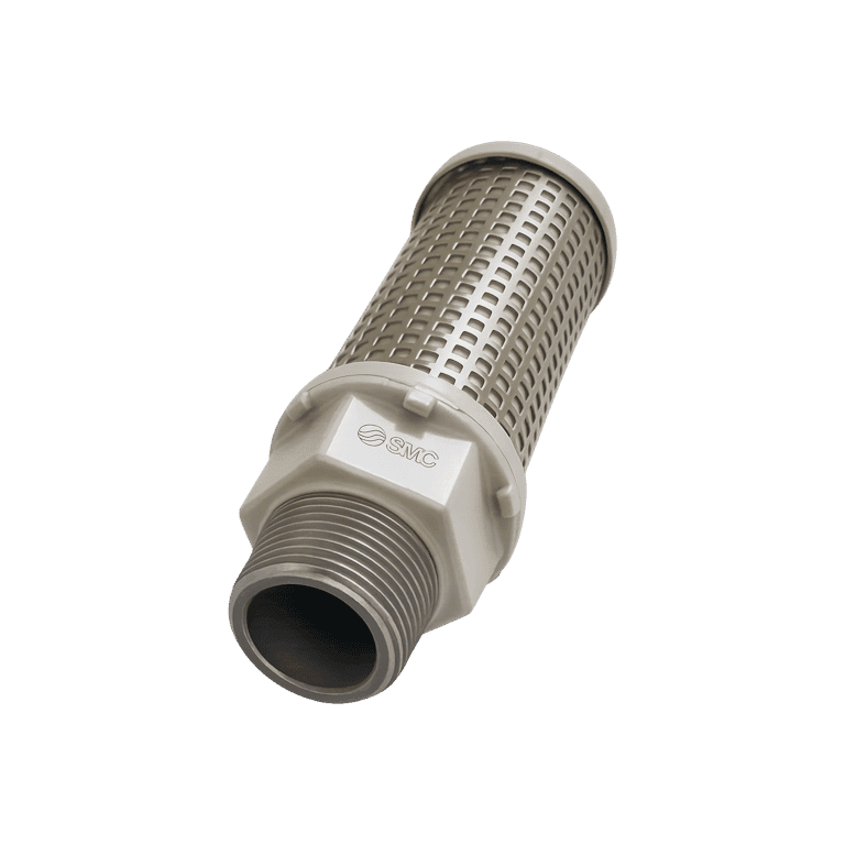 Silenciador Neumático Racor 1 mm Macho, Cuerpo de Plástico Absorción Plástico Sinterizado, 40 dB, 1.0 MPa - SMC ANA1-10 - 082987