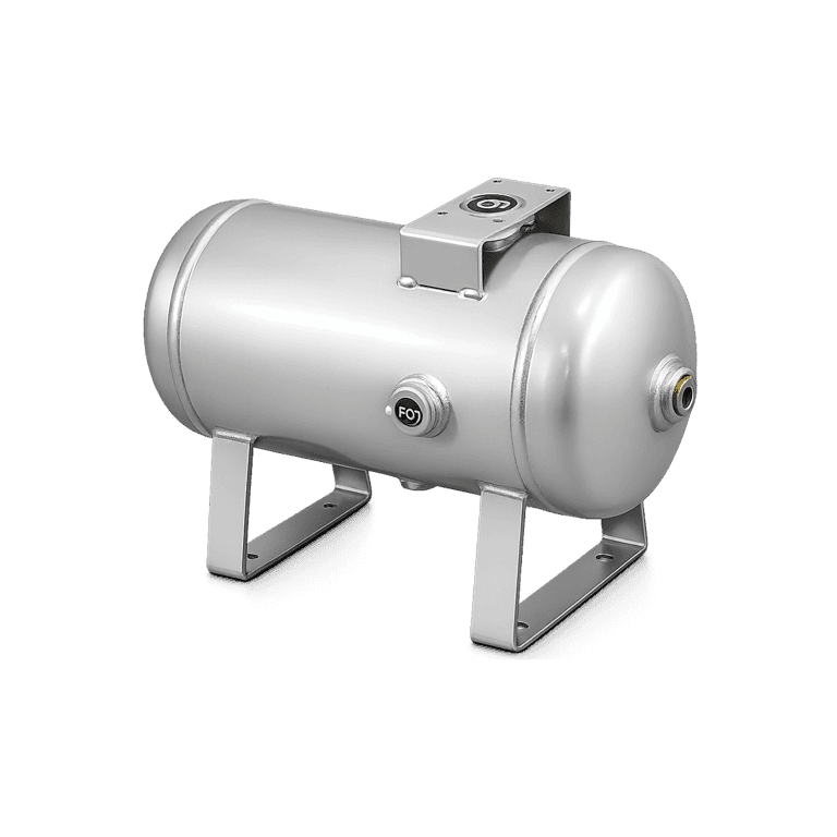 Tanque de Aire 10 litros 1/2" RC de Acero al carbón, 2.0 MPa - SMC VBAT10A1 - 163098