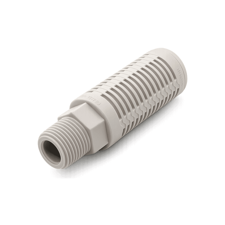 Silenciador Neumático RC 1/2" Macho, Cuerpo de Plástico Absorción Plástico Sinterizado, 85 dB, 1.0 MPa - SMC ANA1-04 - 005183