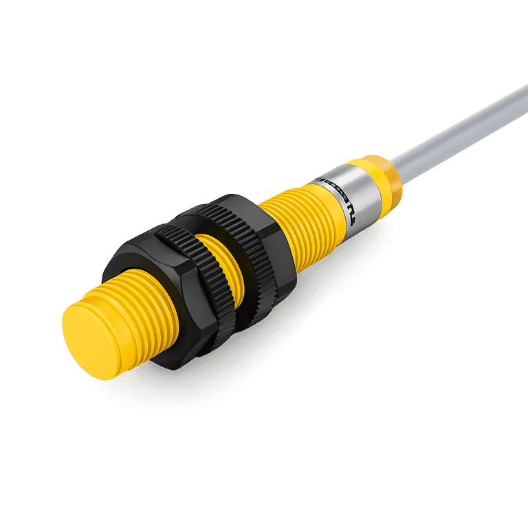 Sensor inductivo No Rasante Con Cables, 4 mm, Salida a 2 hilos DC/AC, 1 NO, M12, 20 ~ 250 VCA, 10 ~ 300 VCD, IP67, Turck NI4-S12-AZ31X - 13022