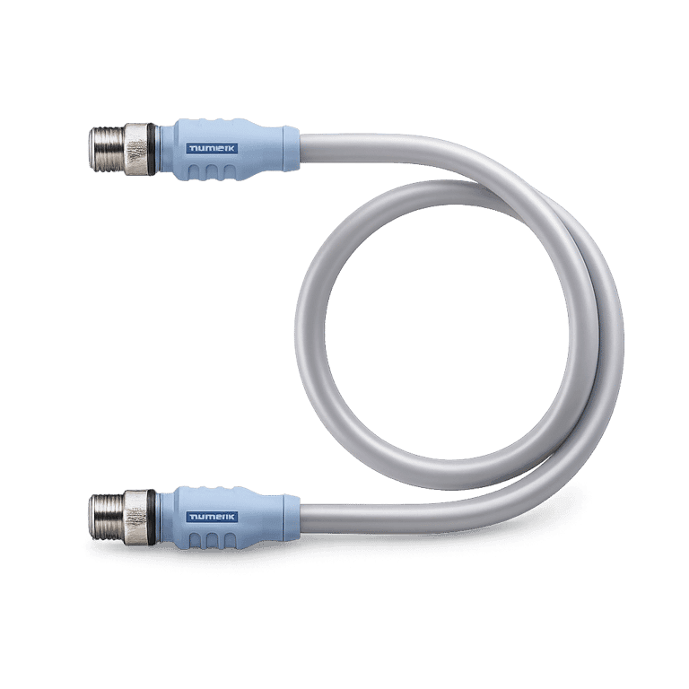Cable de Comunicación para DeviceNet y CANopen, 5 Pines Macho M12 Recto - 5 Pines Hembra M12 Recto, 3 metros - Turck RSC RKC 572-3M - U0324