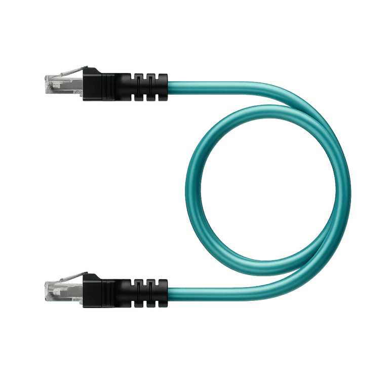 Cable Ethernet Industrial, RJ45 8 Pines Macho Recto - RJ45 8 Pines Macho, 12 metros, 2 UTP X 22 AWG - Turck RJ45S RJ45S 420-12M - UX03509