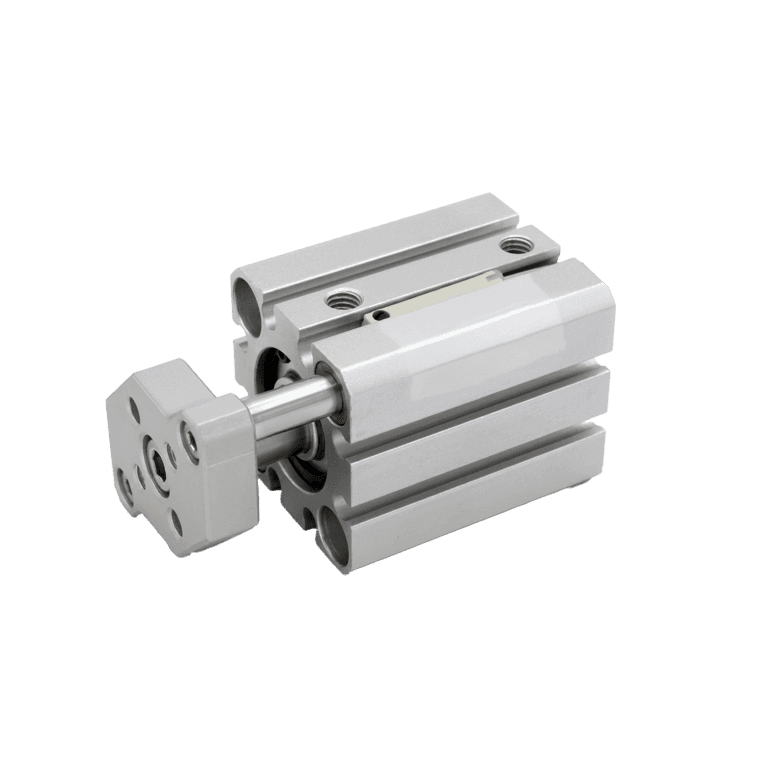 Cilindro Neumático Compacto Guiado ø 40 mm x 40 mm, RC 1/8", Doble Efecto, Vástago Simple, Sin Lubricación, Vástago Hembra - SMC CDQMB40-40 - 242607