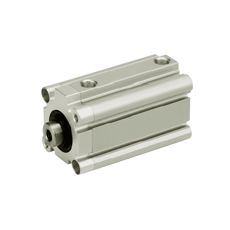 Cilindro Neumático Compacto ø 32 mm x 20 mm, RC 1/8", Doble Efecto, Sin Lubricación, Vástago Macho, Resistente al Calor (-10 a 150 °C) - SMC CQ2A32-20DMZ-XB6 - 375426