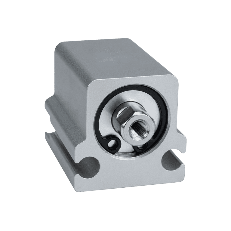 Cilindro Neumático Compacto ø 12 mm x 10 mm, Milimétrica M5, Doble Efecto, Sin Lubricación, Vástago Hembra - SMC CQ2B12-10-DCR383AR - 242996