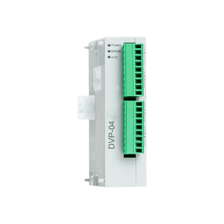 Modulo de Expansión para PLC 6 Entradas Analógicas Voltaje  (-10V~+10V), Corriente (-20 mA~+20 mA) - Delta DVP06AD-S 