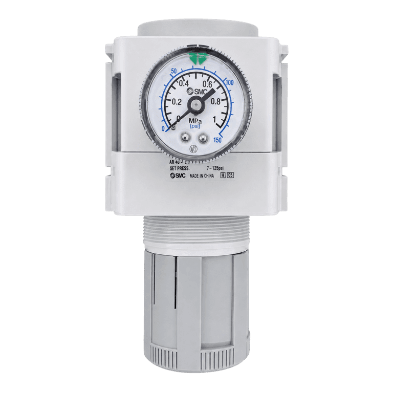 Regulador de Presión 0.05 - 0.85 MPa, 1" NPT Manómetro - SMC AR50-N10G-Z-D - 419105