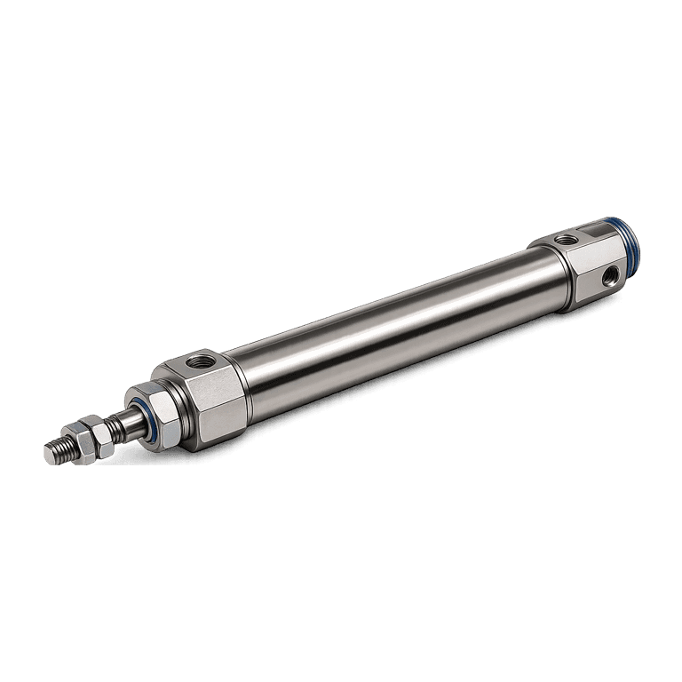Cilindro Neumático Engargolado ø 20 mm x 100 mm, RC 1/8", Doble Efecto - SMC CDM2B20-100Z - 199080