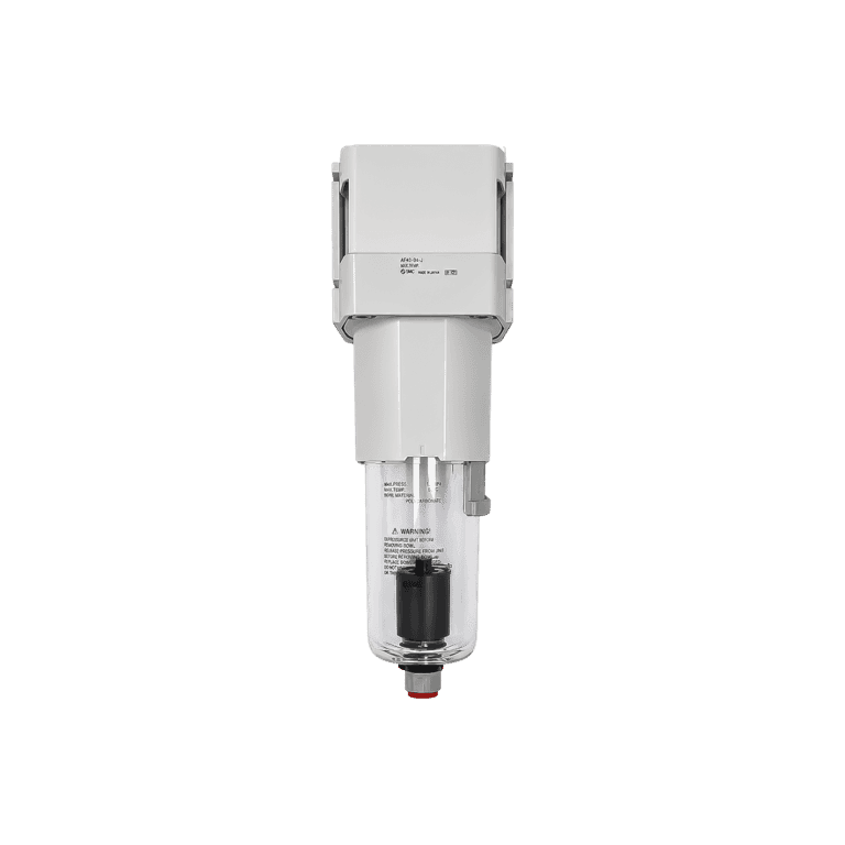 Filtro 5 μm para Aire Comprimido 5 μm 1" NPT Purga Automática  Vaso Policarbonato -SMC AF60-10D-A - 235145