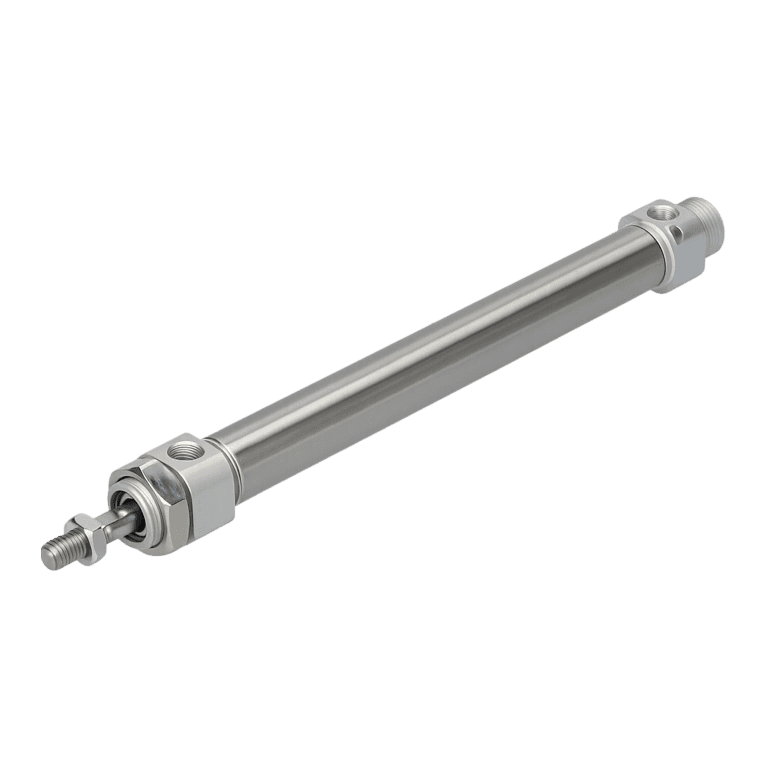 Cilindro Neumático Engargolado ø 20 mm x 150 mm, RC 1/8", Doble Efecto - SMC CDM2B20-150AZ - 244382