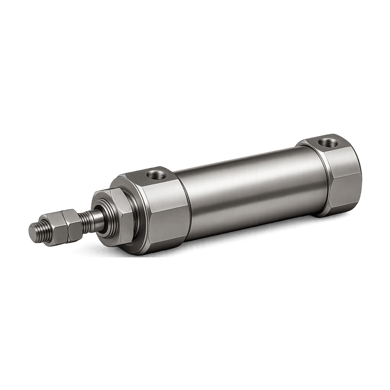 Cilindro Neumático Engargolado ø 16 mm x 15 mm, M5, Doble Efecto - SMC CJ2B16-15Z - 199068