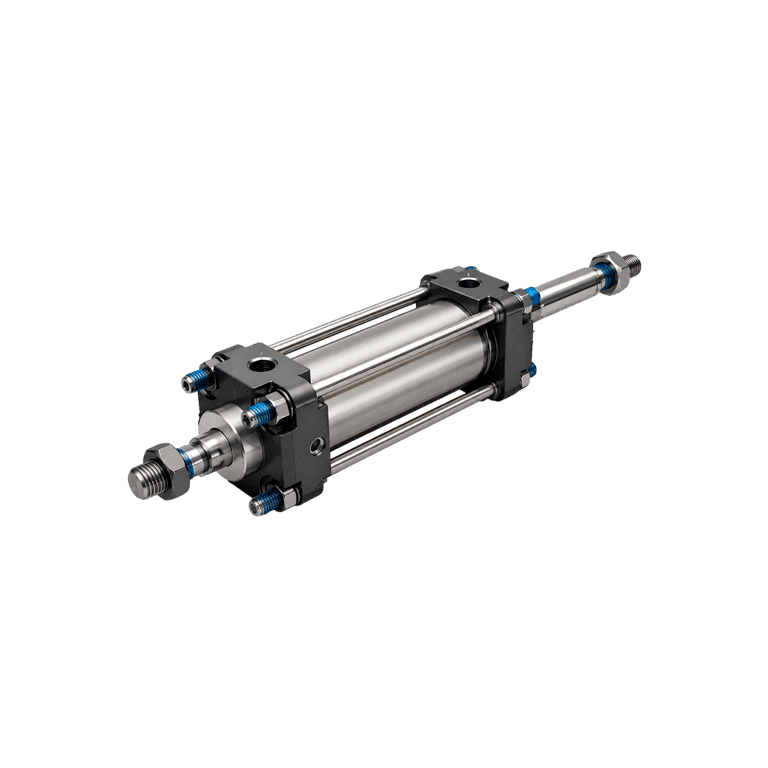 Cilindro Neumático con Tirantes ø 40 mm x 75 mm, RC 1/8", Doble Efecto - SMC CDA2WB40-75Z - 224768