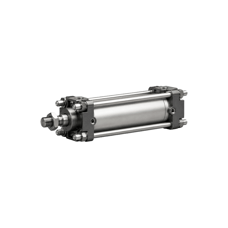 Cilindro Neumático con Tirantes ø 50 mm x 75 mm, RC 1/4", Doble Efecto - SMC CDA2B50-75Z - 235268