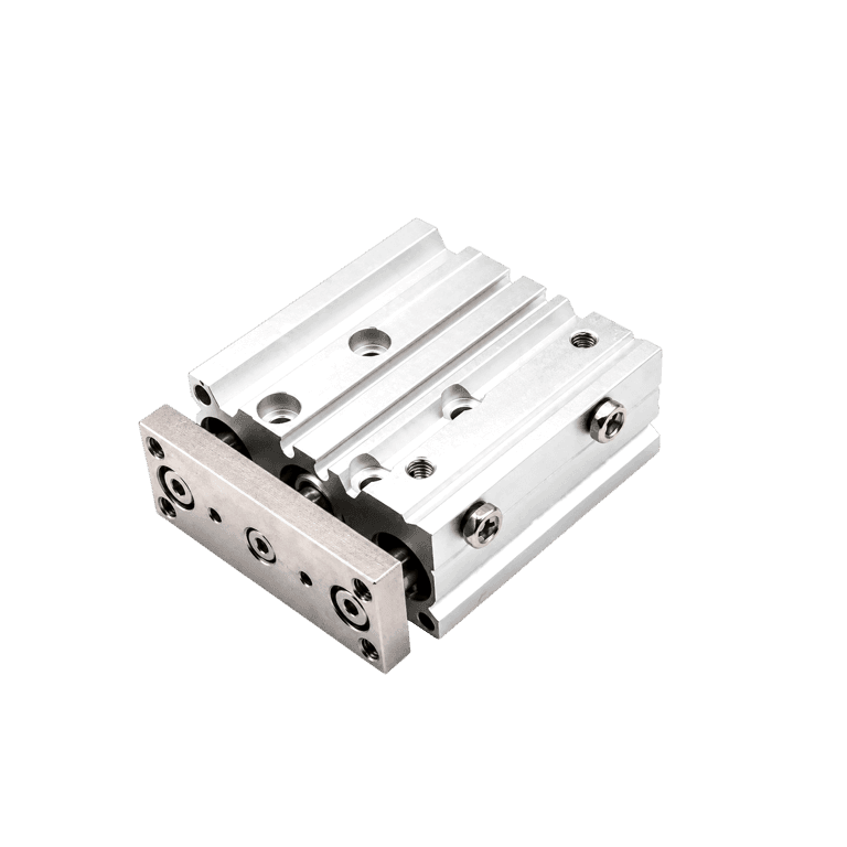 Cilindro Neumático Lineal Guiado ø 16 mm x 30 mm, M5", Doble Efecto, Amortiguación Neumática - SMC MGPL16-30Z - 186048