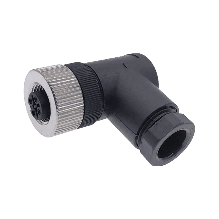 Conector Armable M12, 4 Pines Macho Codo PG9 Atornillable Plástico - Turck BS 8241-0 - U6560