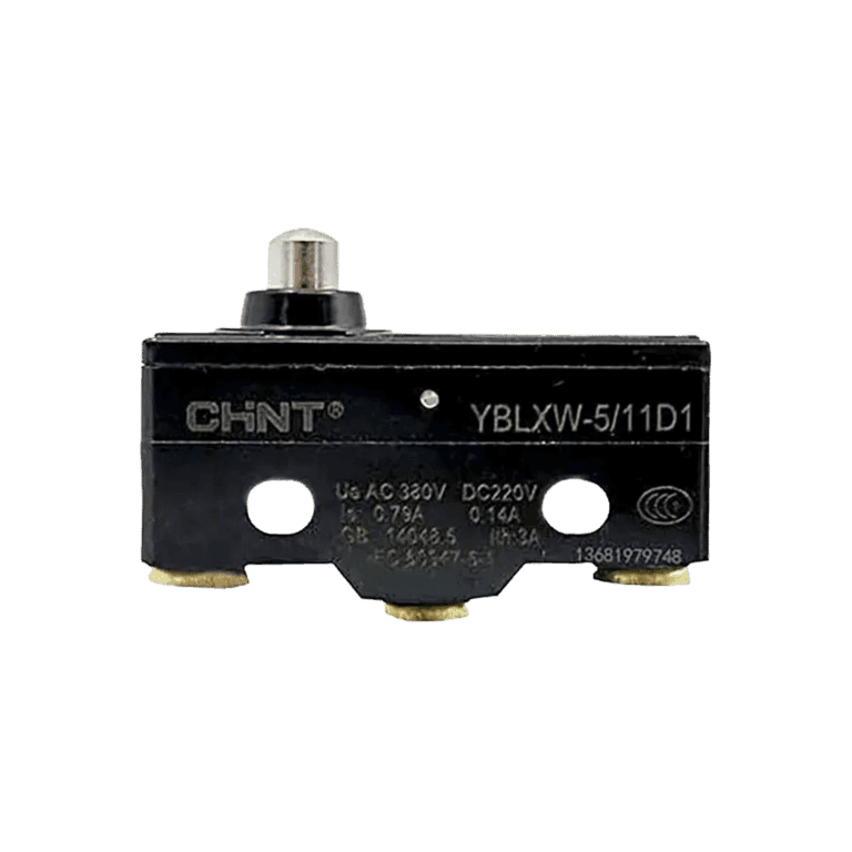 Microinterruptor Limit Switch Émbolo Medio 1 NO NC, IP52 - Chint YBLXW-5/11D1 - 466053
