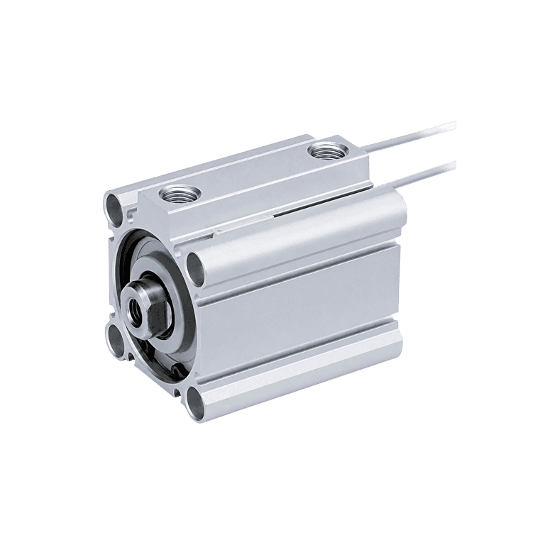 Cilindro Neumático Compacto ø 32 mm x 75 mm, RC 1/8", Doble Efecto, Sin Lubricación, Vástago Macho - SMC CQ2B32-75DMZ - 181192