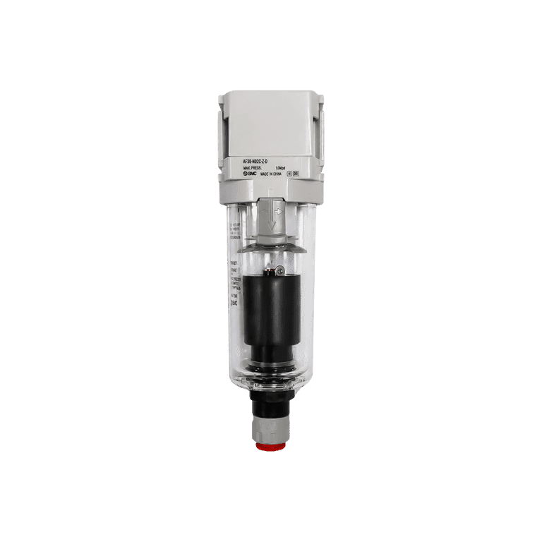 Filtro 5 μm para Aire Comprimido 5 μm 1/4" NPT Purga Automática  Vaso Policarbonato - SMC AF30-N02C-Z-D - 413170