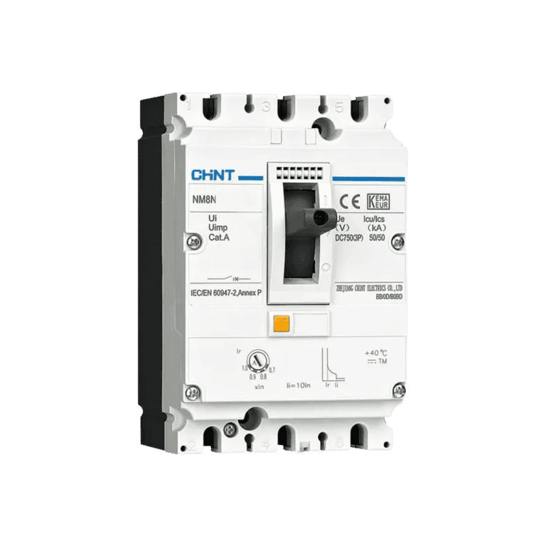 Interruptor Termomagnético Caja Moldeada 3 Polos 1250 Amperes Marco 1600 - Chint NM8N-1600H TM 1250 3P - 263096