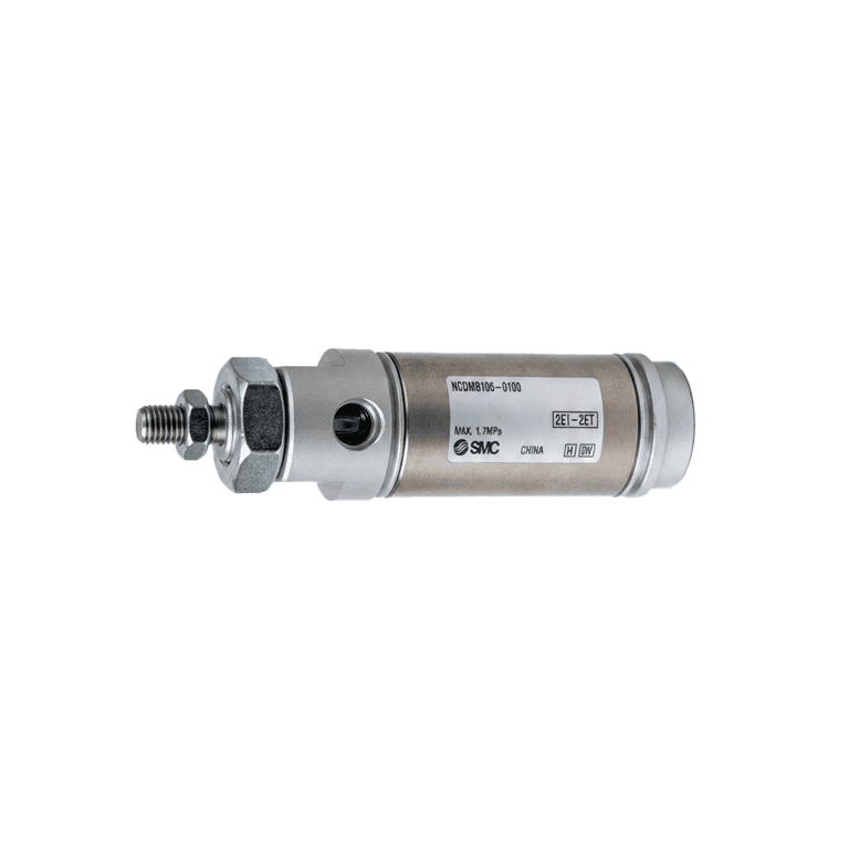 Cilindro Neumático con Tirantes ø 106 mm x 100 mm, NPT 1/2", Doble Efecto - SMC NCDMB106-0100 - 030767