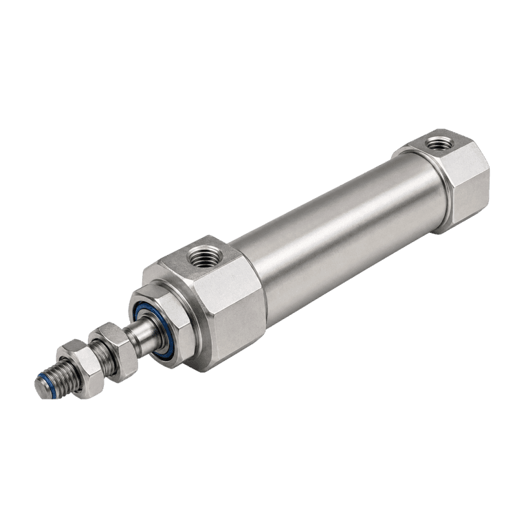 Cilindro Neumático Engargolado ø 16 mm x 30 mm, M5, Doble Efecto - SMC CJ2B16-30Z - 199071