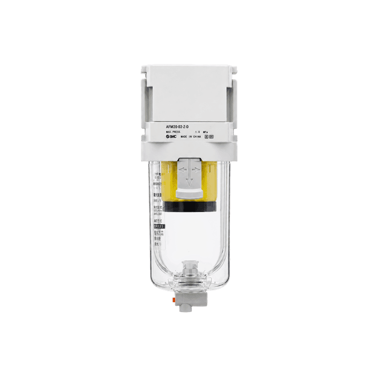 Filtro 0.3 μm para Aire Comprimido 0.3 μm 1/4" RC  Vaso Policarbonato - SMC AFM20-02-D - 404577