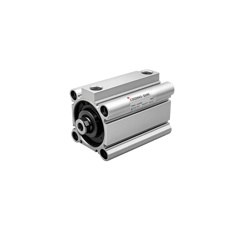 Cilindro Neumático Compacto ø 40 mm x 65 mm, RC 1/8", Doble Efecto, Sin Lubricación, Vástago Macho - SMC CQ2B40-65DMZ - 162094