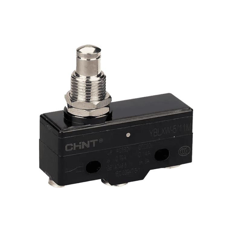 Microinterruptor Limit Switch Émbolo Grande 1 NO NC, IP52 - Chint YBLXW-5/11M - 466054