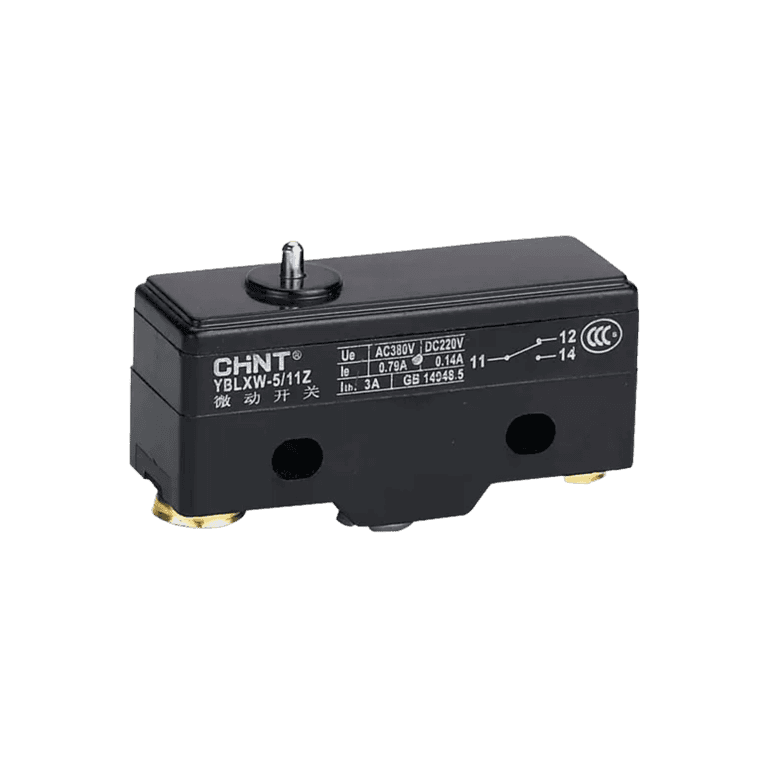 Microinterruptor Limit Switch Émbolo Chico 1 NO NC, IP52 - Chint YBLXW-5/11Z - 466055