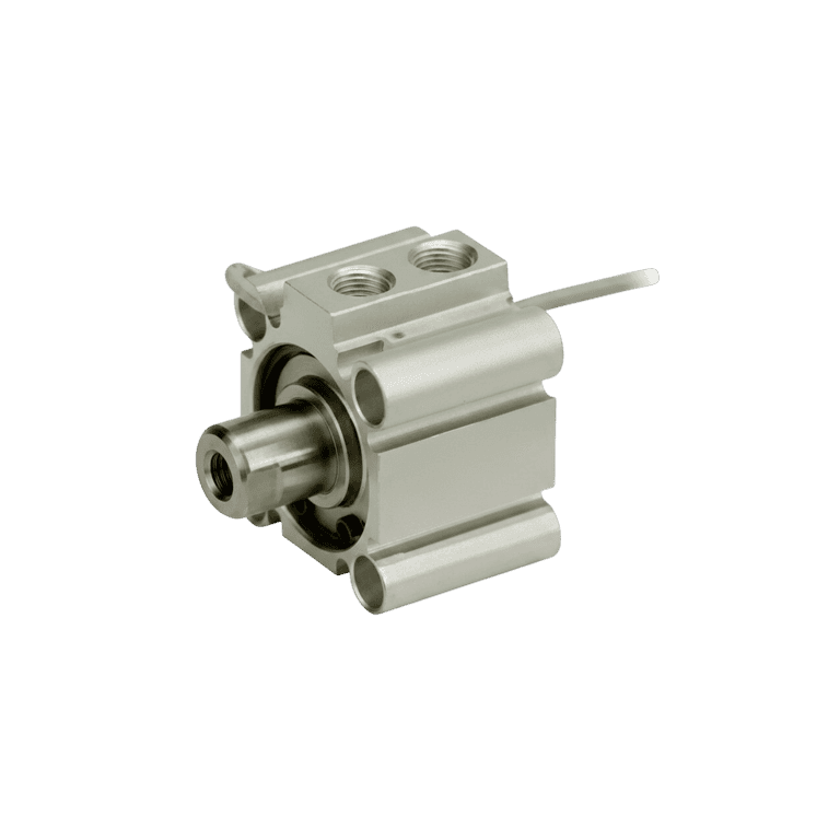Cilindro Neumático Compacto ø 32 mm x 50 mm, RC 1/8", Doble Efecto, Sin Lubricación, Vástago Macho - SMC CDQ2A32-50DMZ - 179283