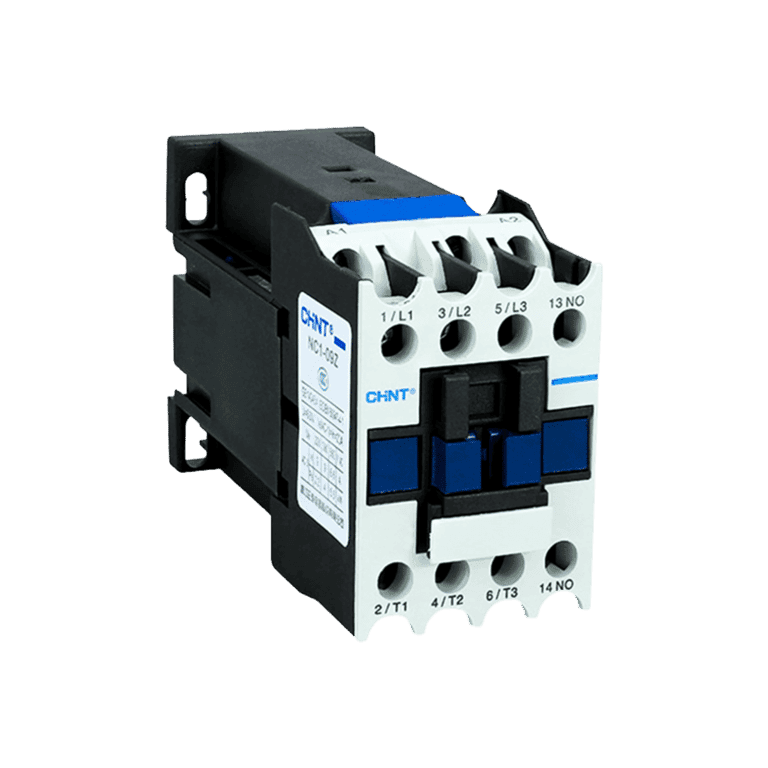Contactor 3 Polos + 1 NO + 1 NC, 40 Amperes, Bobina 24 VCD - Chint NC1-4011Z 24V - 222351