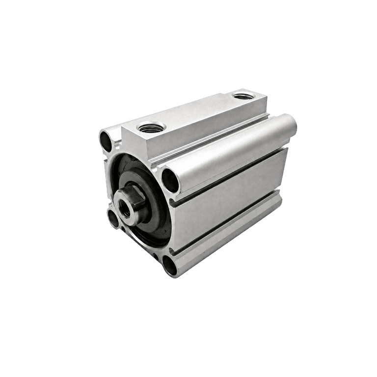 Cilindro Neumático Compacto ø 40 mm x 75 mm, RC 1/8", Doble Efecto, Sin Lubricación, Vástago Hembra - SMC CDQ2B40-75DZ - 164424