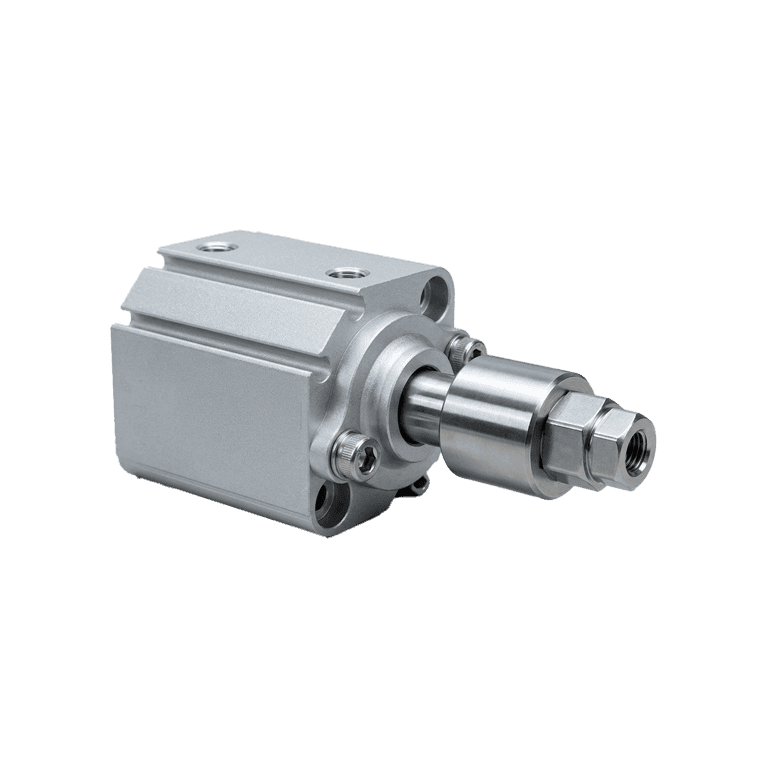 Cilindro Neumático Compacto ø 25 mm x 10 mm, Milimétrica M5, Doble Efecto, Sin Lubricación, Vástago Hembra - SMC CDQ2B25-10DZ-XC8 - 220880