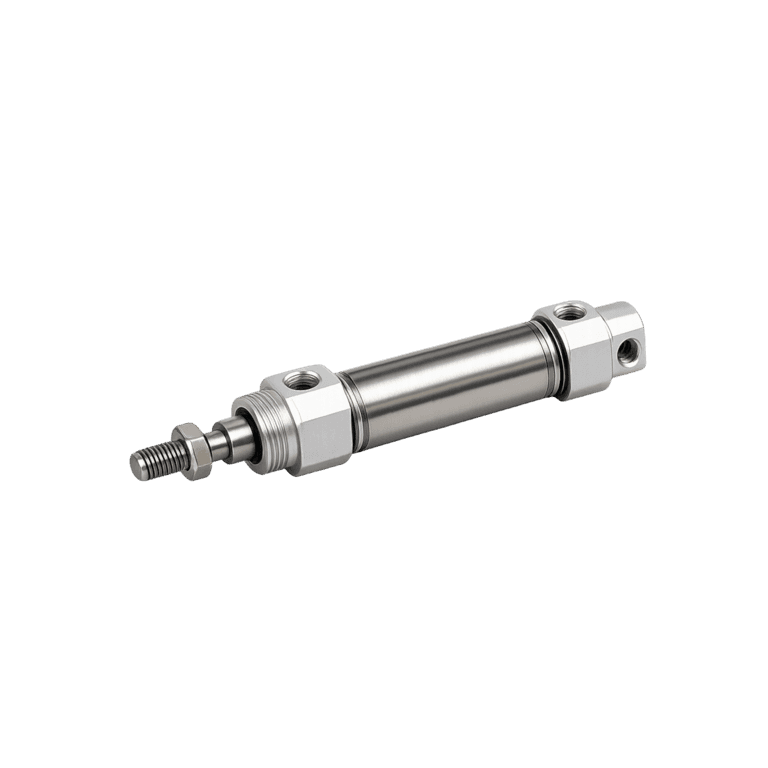 Cilindro Neumático Engargolado ø 10 mm x 30 mm, M5, Doble Efecto - SMC CDJ2B10-30Z-B - 199027