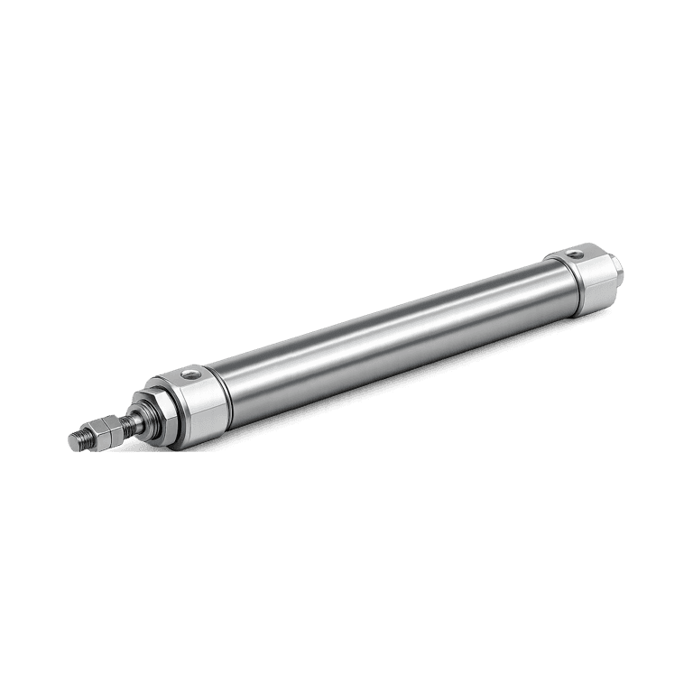 Cilindro Neumático Engargolado ø 16 mm x 25 mm, M5, Doble Efecto - SMC CDJ2B16-25Z-B - 199043
