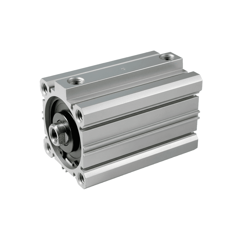 Cilindro Neumático Compacto ø 32 mm x 30 mm, RC 1/8", Doble Efecto, Sin Lubricación, Vástago Hembra - SMC CQ2B32-30DZ - 163112