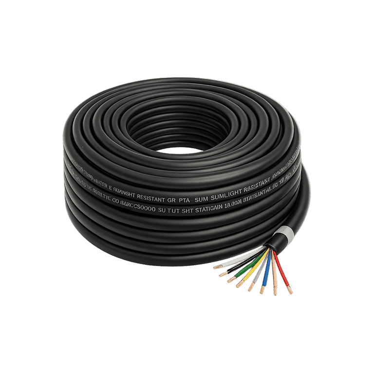 Cable de Control Blindado 8 x 18 AWG (1 metro) - Turck BLK,PVC,8X18,S-DF,ITC,MSHA - RF50552