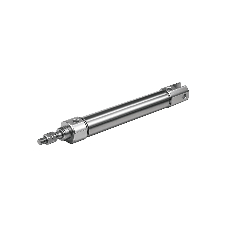 Cilindro Neumático Engargolado ø 16 mm x 25 mm, M5, Doble Efecto - SMC CJ2B16-25Z - 199070