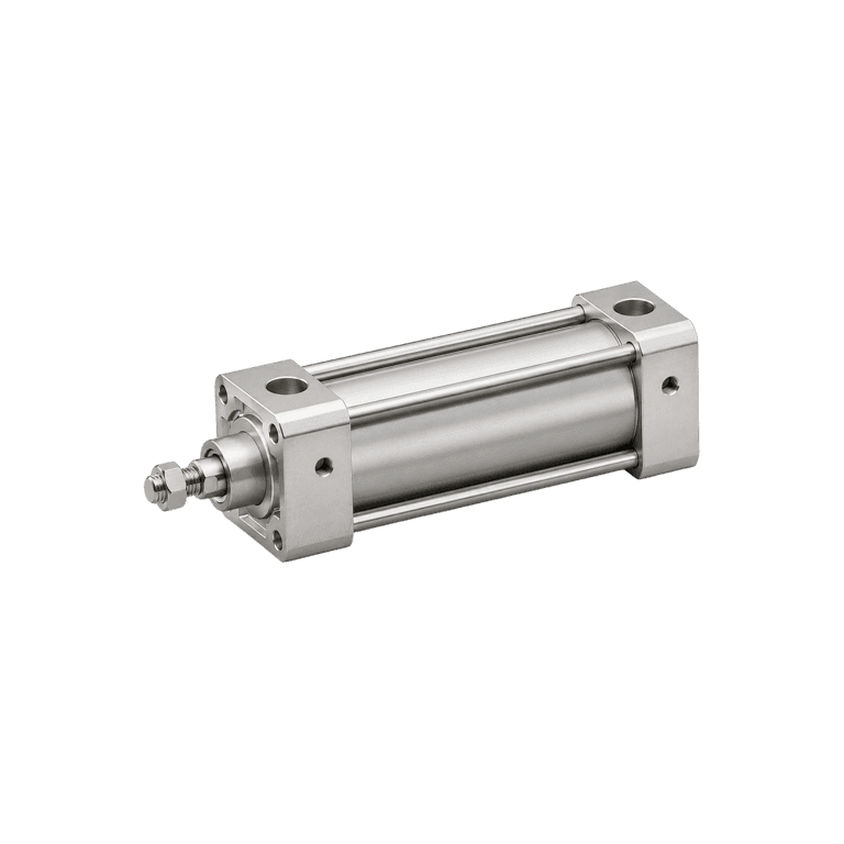 Cilindro Neumático con Tirantes ø 200 mm x 400 mm, NPT 3/4", Doble Efecto - SMC NCDA1B200-0400 - 087071