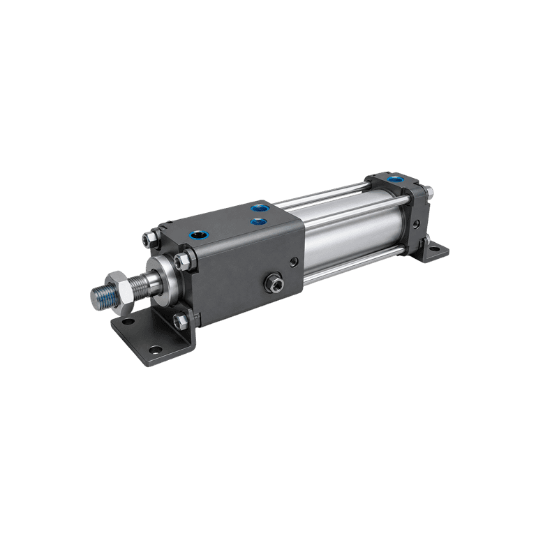 Cilindro Neumático con Tirantes ø 50 mm x 100 mm, RC 1/4", Doble Efecto - SMC CDNA2L50-100-D - 289172
