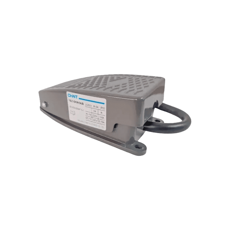Interruptor de Pedal Switch Antideslizante 1 NO NC, IP20 - Chint - YBLT-EKW/5A/B - 483000
